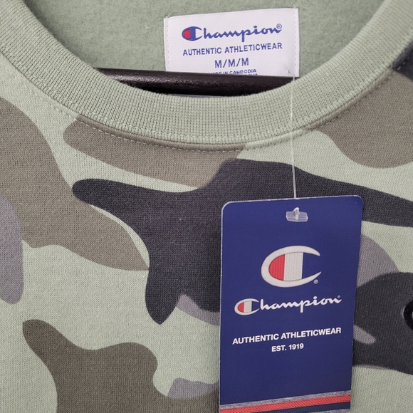 Camo champion crew neck - Picture 2 of 3